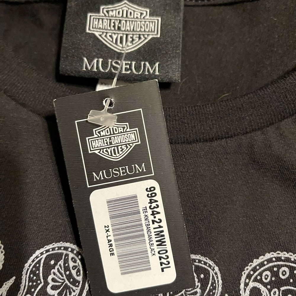 New with tags Harley Davidson bandana T-shirt - Picture 3 of 3